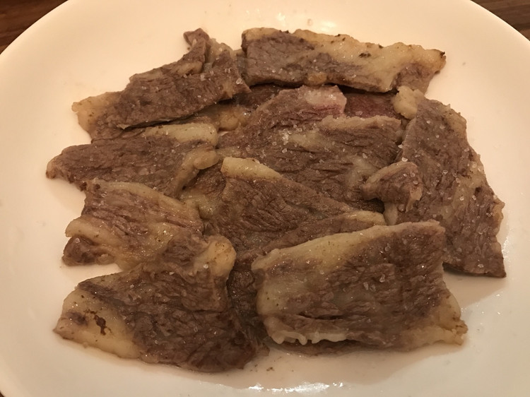 健康无油烤牛排的做法