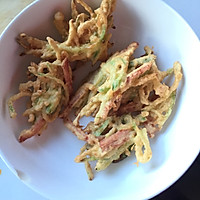 炸素菜的做法图解4