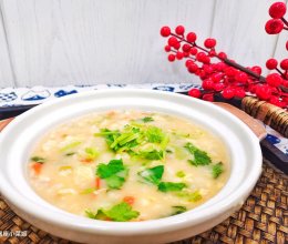 #中小学生做饭指南#番茄虾仁疙瘩汤的做法