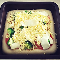 鸡肉薄皮披萨的做法图解10