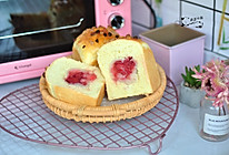 草莓麻糬夹心面包的做法