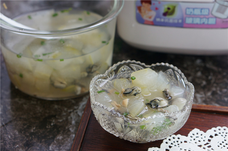 干贝海蛎冬瓜汤的做法