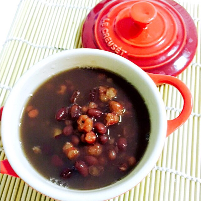 红豆腰豆薏米糖水---慢炖锅版的做法
