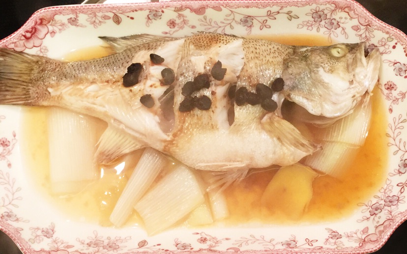 豆豉蒸鲈鱼的做法图解5