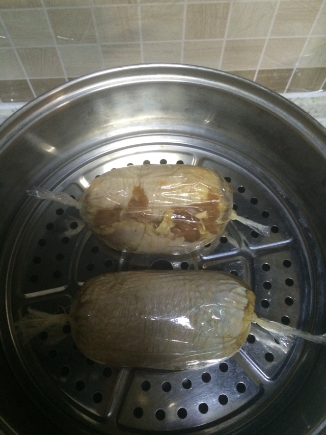 松花鸡腿的做法图解3