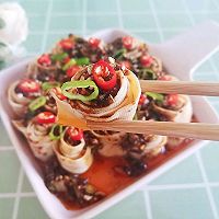 #福气年夜菜#香辣豆皮卷的做法图解11