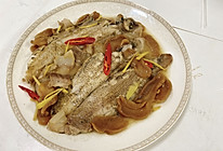 经典潮菜｜菜脯焖鞋底鱼的做法