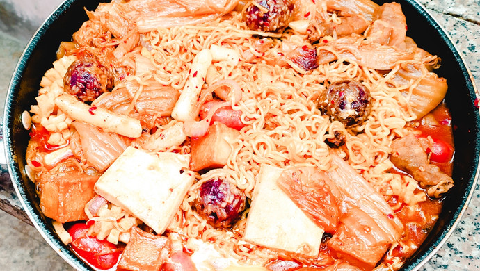 郑恺火锅店侵权，这个“速食年糕火锅”菜谱不侵权，10分钟搞定