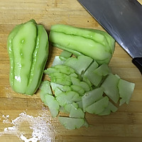 清炒佛手瓜的做法图解1