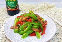 苦瓜肉条的做法