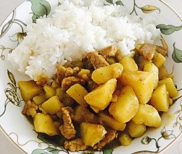 土豆咖喱饭的做法