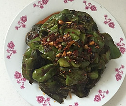 虎皮青椒的做法