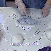 椰蓉奶黄包、紫薯包、豆沙包的做法图解6