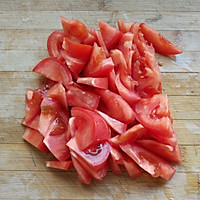 番茄炒豇豆的做法图解2