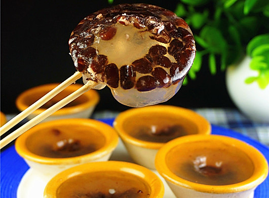 红豆砵子糕