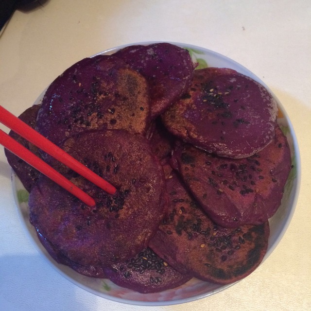 紫薯饼
