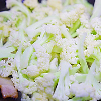#东古家味美食#干锅有机花菜的做法图解5