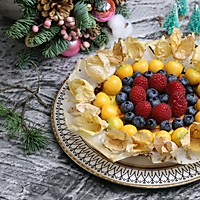 #安佳佳倍容易圣诞季#水果巴斯克蛋糕的做法图解12