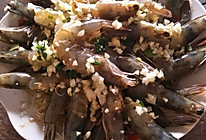 蒜泥粉丝虾的做法