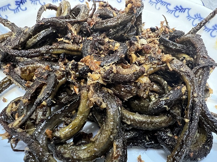 姜蓉榄角煎焗黄蟮的做法