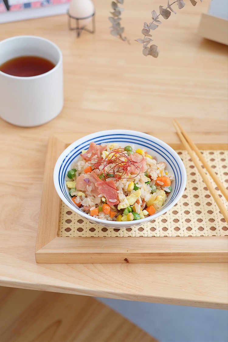 培根炒饭的做法