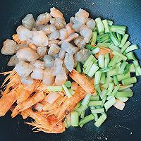 ㊙️时蔬鲜虾疙瘩汤的做法图解6