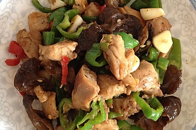 香煎鸡扒爆青椒