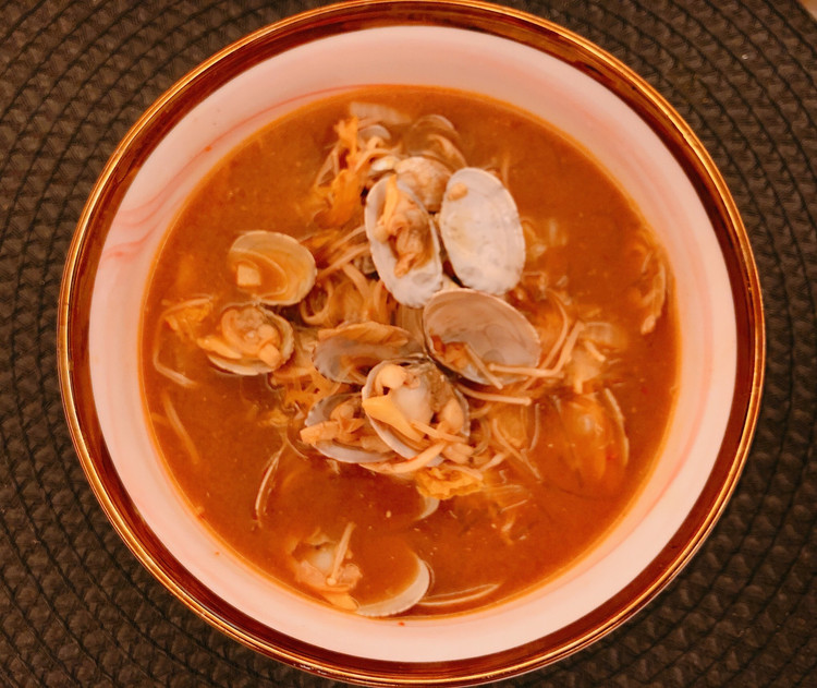 花甲海鲜汤（苏泊尔小C厨师机）的做法
