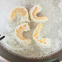 #轻食三剑客 嗨吃不怕胖#白灼莴笋大虾的做法图解5