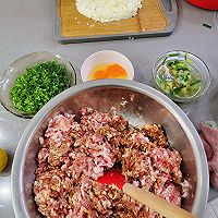 年菜 自制狮子头的做法图解2