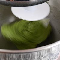 绵软抹茶红豆吐司的做法图解4