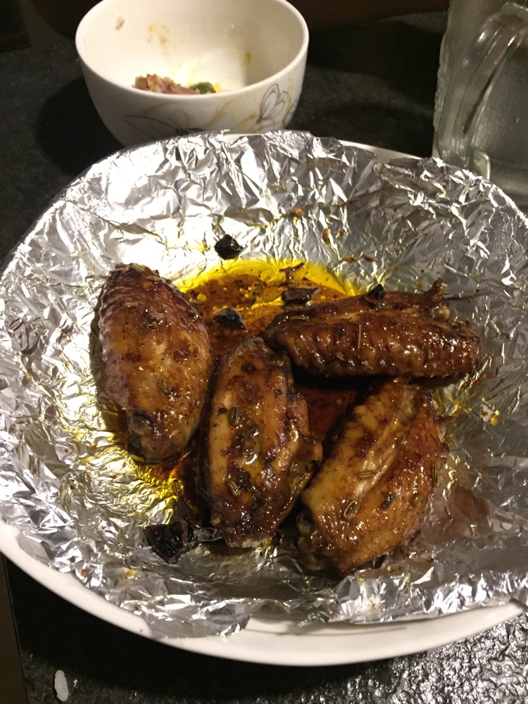 光波烤鸡翅的做法图解5