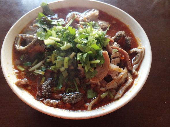 老字号的羊杂碎