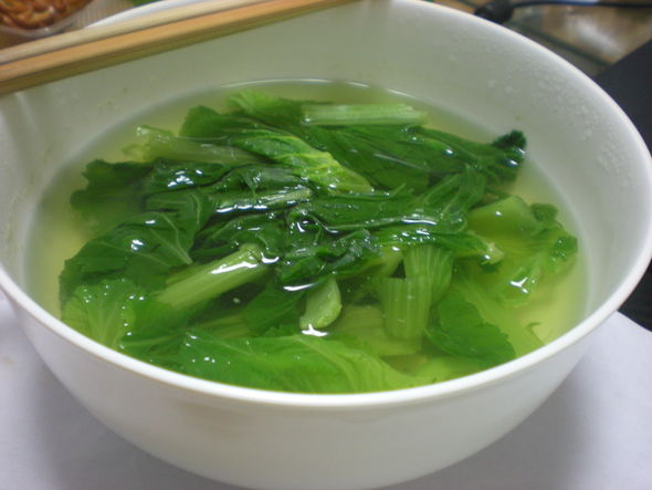 清水煮白菜
