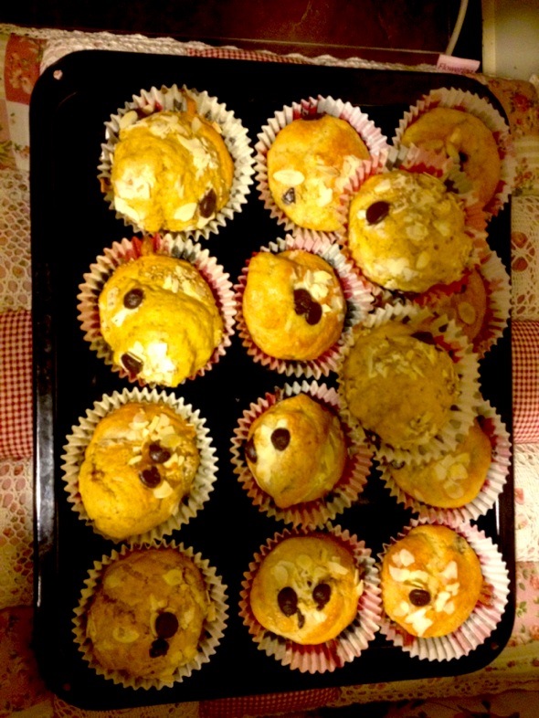 香蕉玛芬 芒果玛芬