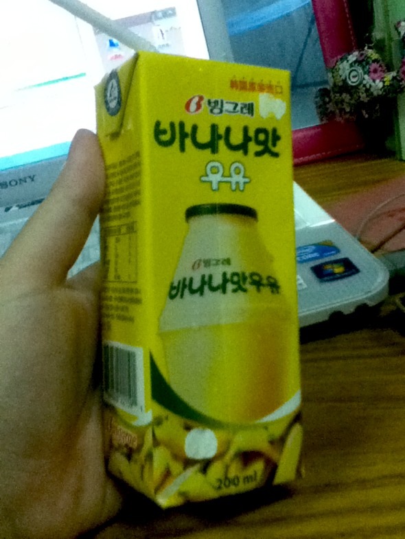韩国香蕉牛奶