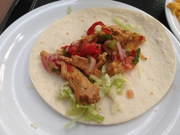 chicken taco