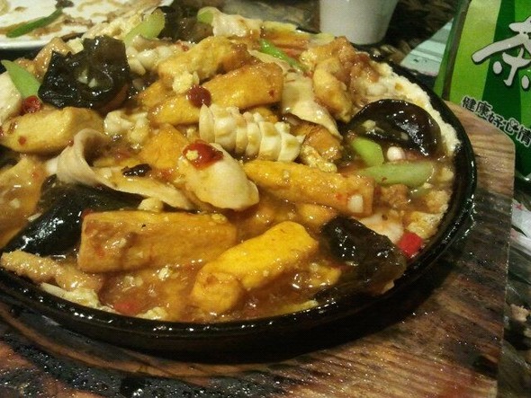 海鲜豆腐钵