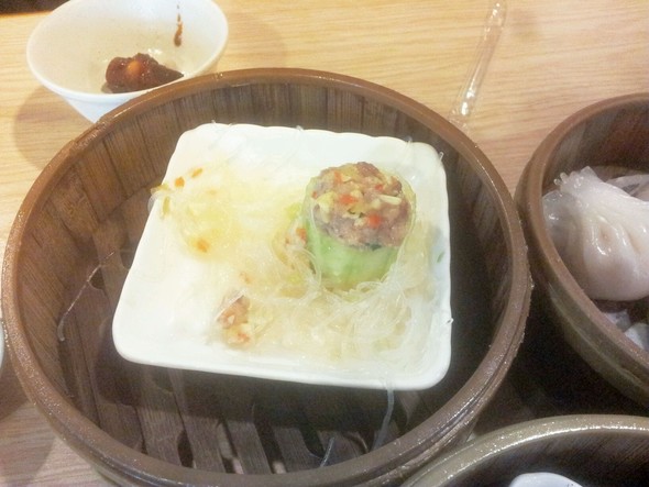 蒜茸粉丝蒸蟹柳肉碎瓜