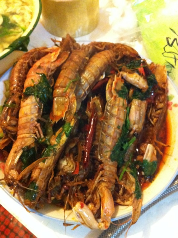 油焖皮皮虾
