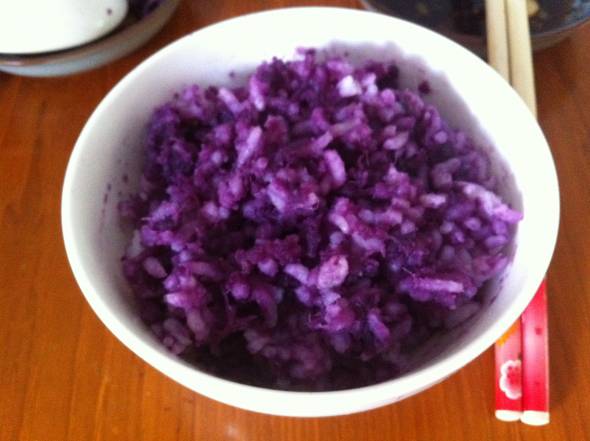 紫薯米饭