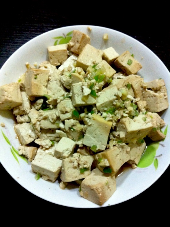 小葱豆腐