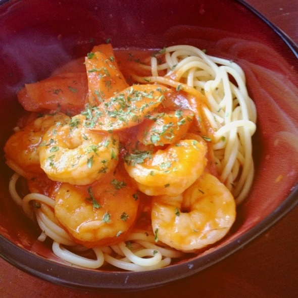 鲜虾肉酱意面