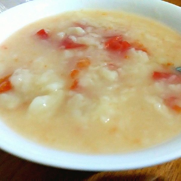 西红柿疙瘩头汤