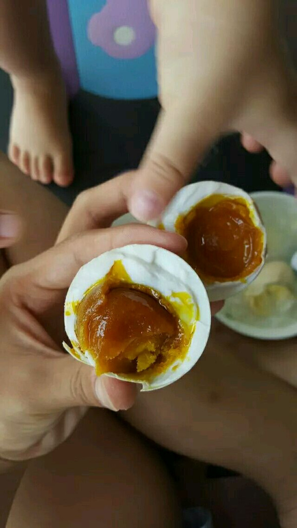 爱做饭的英语老师的腌咸蛋做法的学习成果照