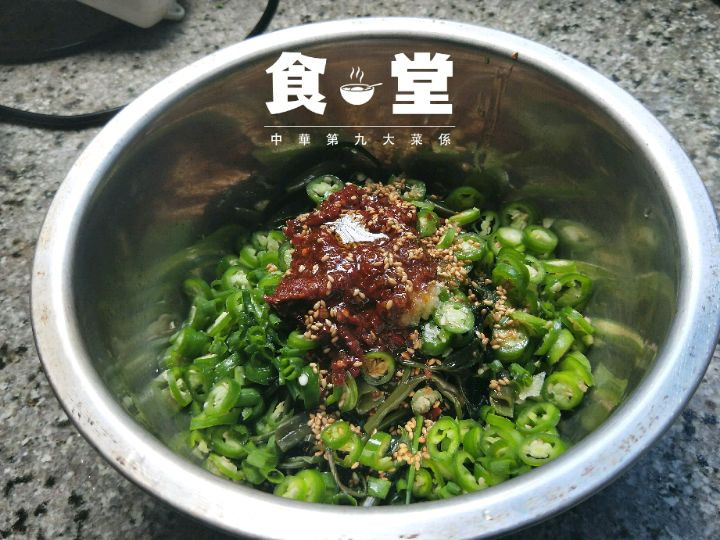 豆瓣拌空心菜图6