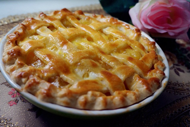 duang～下午茶 菠萝派 你们喜欢吗😘图1