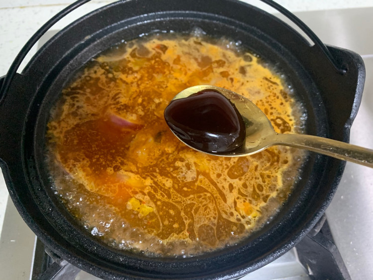 酸辣开胃的韩式泡菜豆腐汤，汤汁浓郁泡饭一绝图6