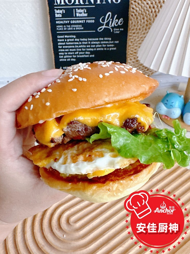 美式牛肉蛋堡🍔图2