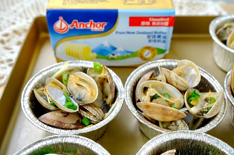 烤花蛤，加点黄油炒好吃图3